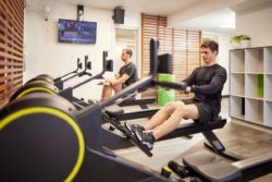 Technogym rowing machine